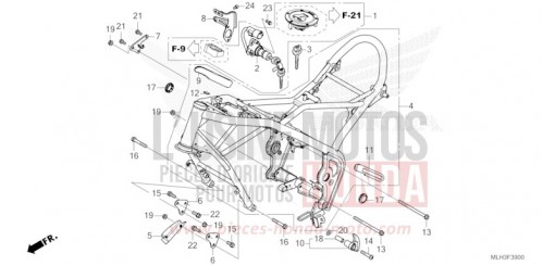 CARROSSERIE DE CHASSIS CMX500AR de 2024